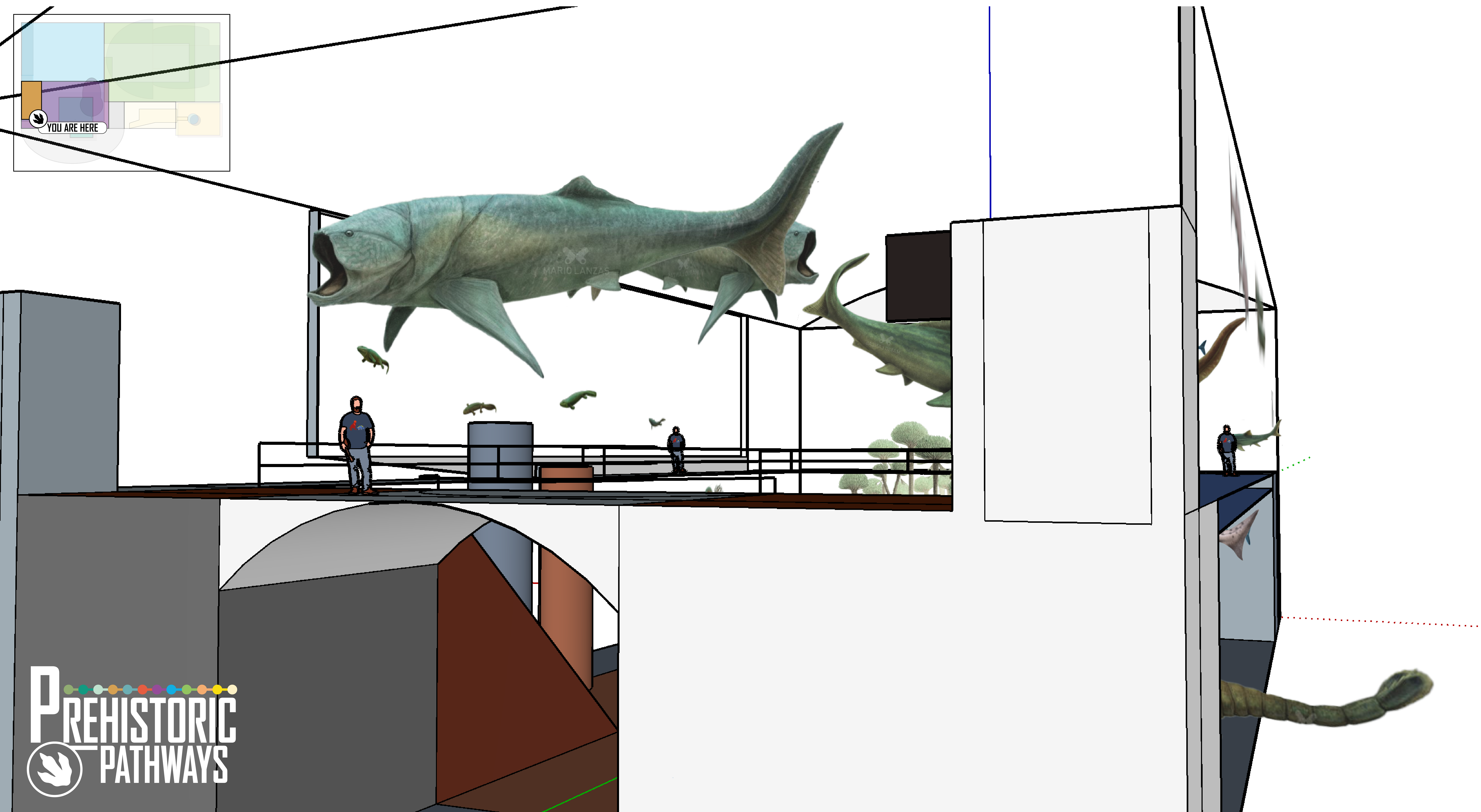 Devonian Titanichthys view